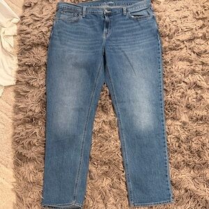 GAP Women's Mid Rise WOW Boyfriend Jeans - Blue